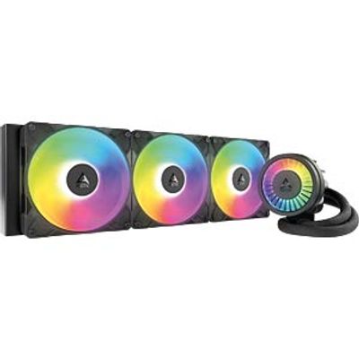 ARCTIC PRO A-RGB 420-mm water cooler, black