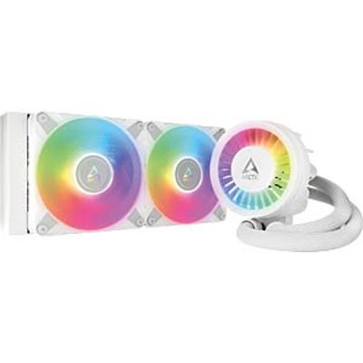 ARCTIC 240-mm water cooler with A-RGB, white