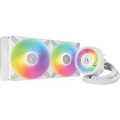 ARCTIC 280-mm water cooler with A-RGB, white