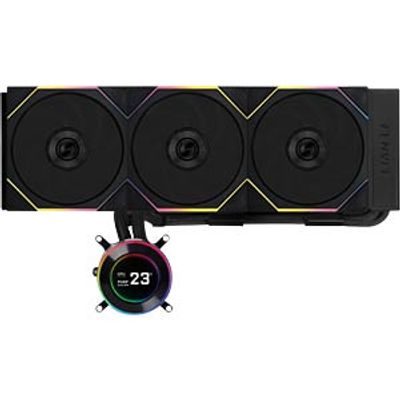 Lian Li Hydroshift II LCD-C 360TL AiO water cooling, black