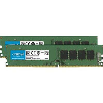 32 GB (2x 16 GB) DDR4 3200 CL22 Crucial 2-piece kit