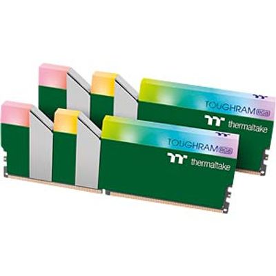 16 GB DDR4 3600 CL18 thermaltake TOUGHRAM RGB, racing green, set