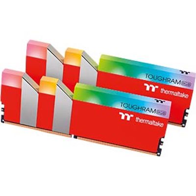 16 GB DDR4 3600 CL18 thermaltake TOUGHRAM RGB, racing red, set o