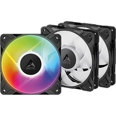 Arctic case fan P12 Pro A-RGB Black, 120 mm, pack of 3