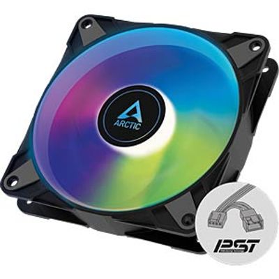 Arctic case fan P12 PWM PST A-RGB Black, 120 mm
