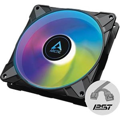 Arctic case fan P14 PWM PST A-RGB Black, 140 mm