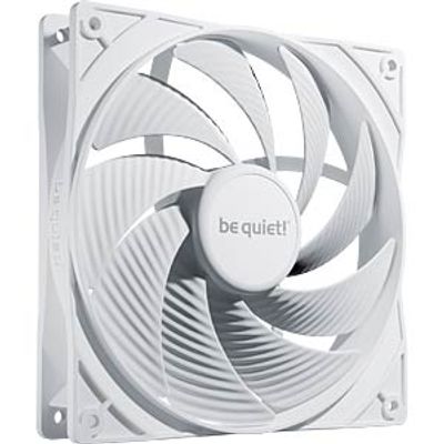 Pure Wings 3 white 120 mm PWM high-speed fan, 140 mm