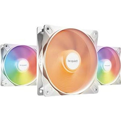 be quiet! LIGHT WINGS LX | 120 mm PWM high-speed white, set of 3