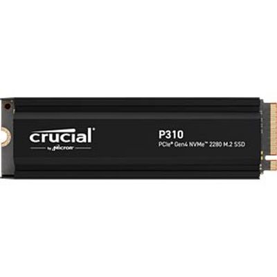 Crucial P310 PCIe 4.0 NVMe M.2 SSD, Heatsink, 1 TB