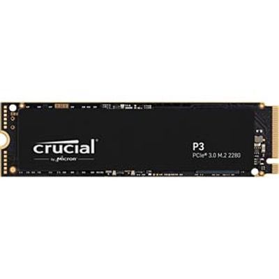 Crucial P3 SSD, 1 TB, M.2 NVMe