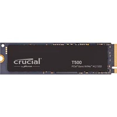 Crucial T500 PCIe 4.0 NVMe M.2 SSD, 4 TB