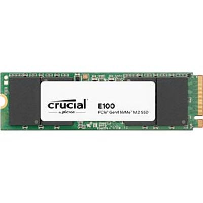 Crucial E100 PCIe 4.0 NVMe M.2 SSD, 480 GB