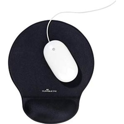 DURABLE 574858 - Mouse pad, with silicone gel palm rest, black