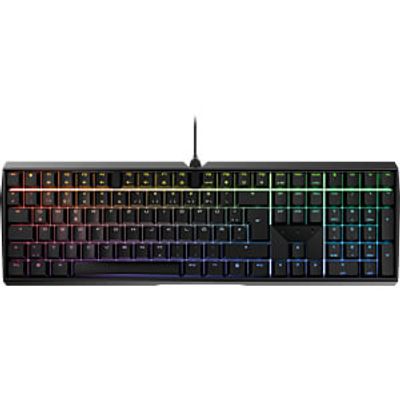 Mechanical keyboard, RGB, CHERRY MX RED Silent Switches