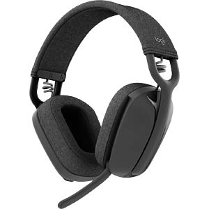 Logitech Headset, stereo, Zone Vibe 100, Bluetooth, graphite