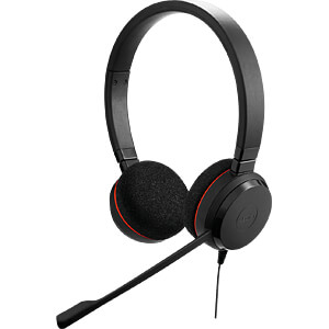 Jabra Headset, USB, Stereo, Evolve 20 UC