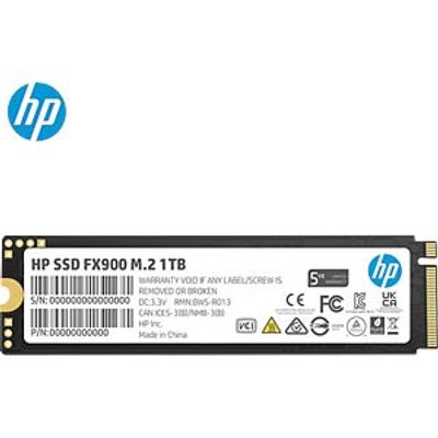 HP SSD FX900 PCIe 4.0 SSD, 1 TB, M.2 NVMe