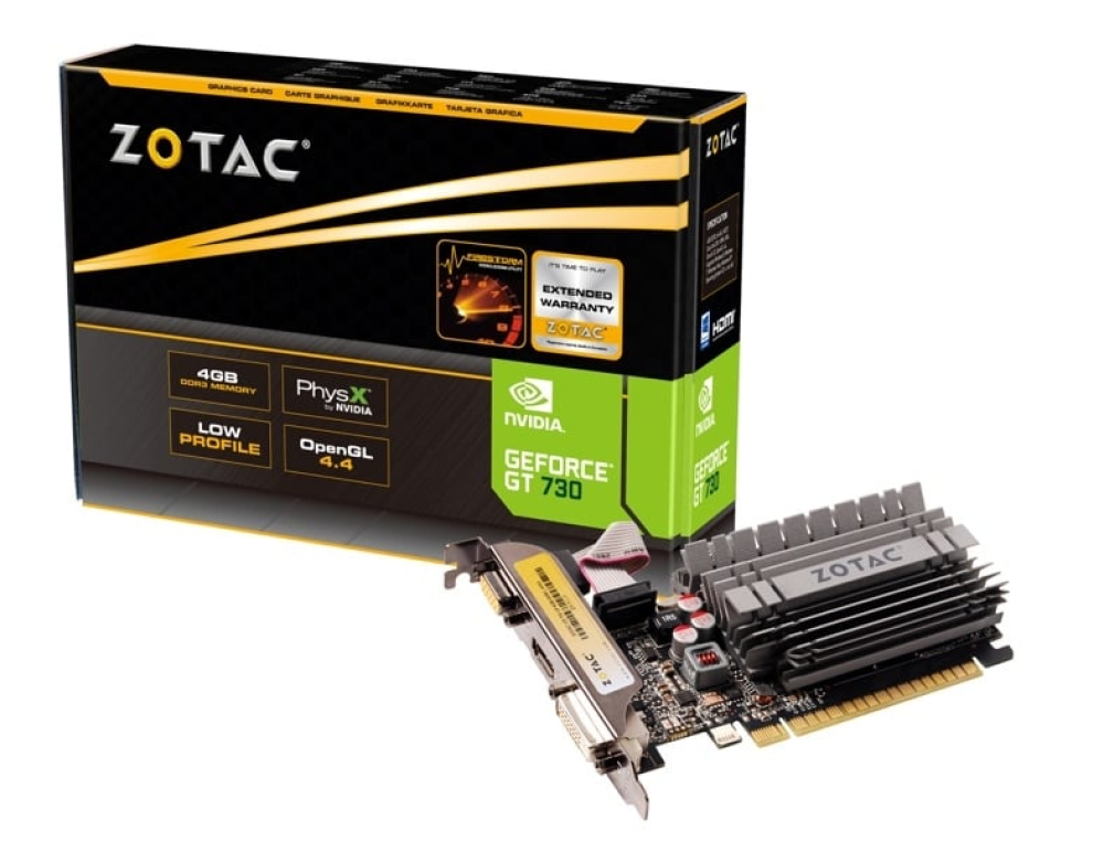 ZOTAC GeForce GT 730 4 GB ZONE Edition