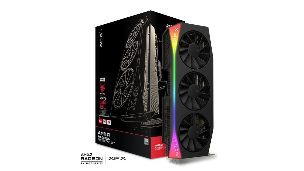 XFX Mercury Radeon RX 9070XT OC Gaming Edition