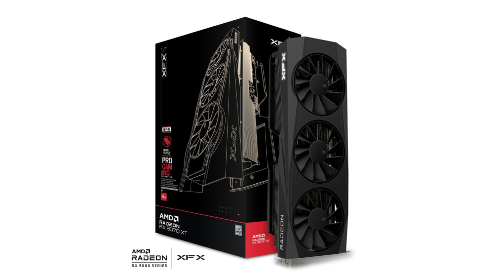 XFX Quicksilver Radeon RX 9070XT Gaming Edition