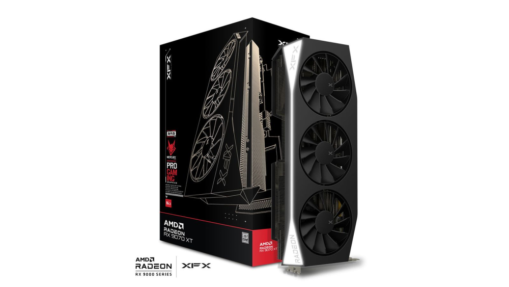 XFX Mercury AMD Radeon RX 9070XT Gaming Edition