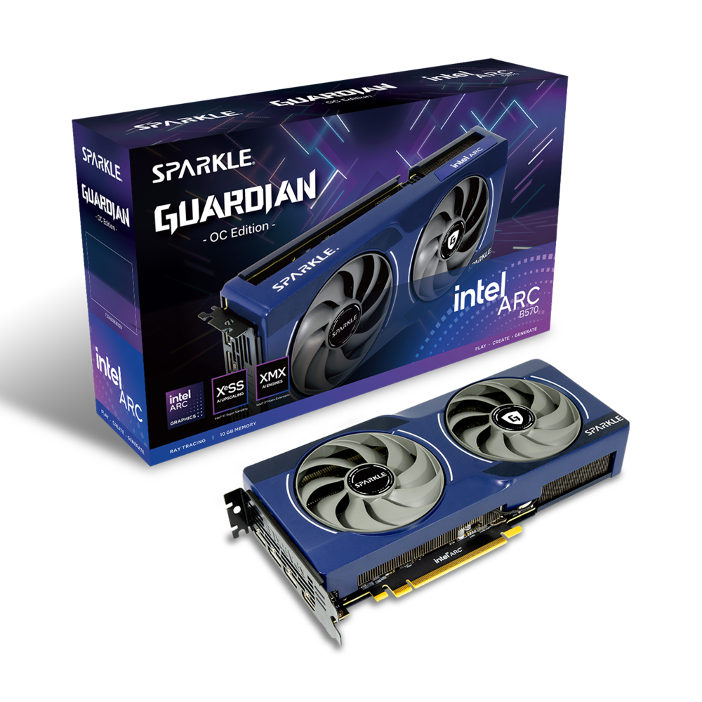 SPARKLE Intel Arc B570 GUARDIAN OC 10 GB