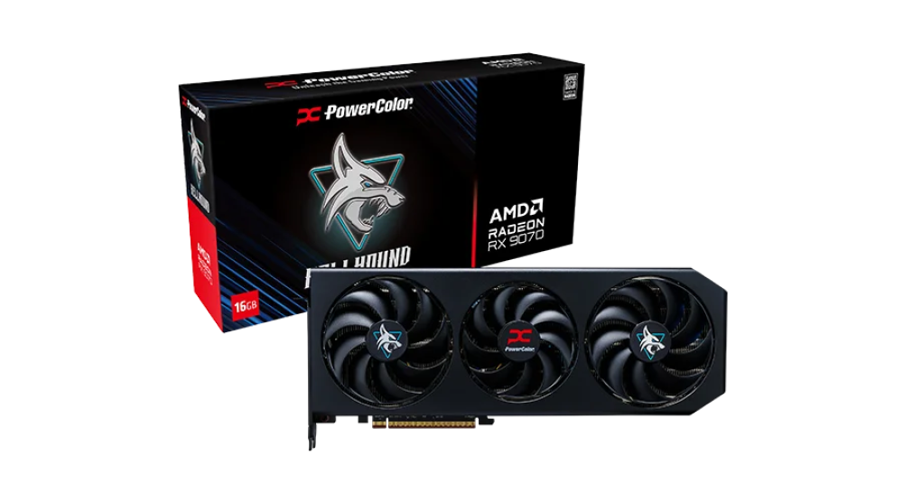 PowerColor Radeon RX9070 Hellhoand 16 GB