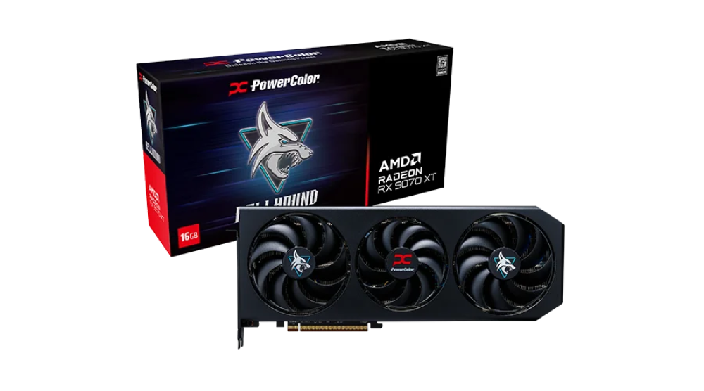 PowerColor Radeon RX9070 XT Hellhoand 16 GB