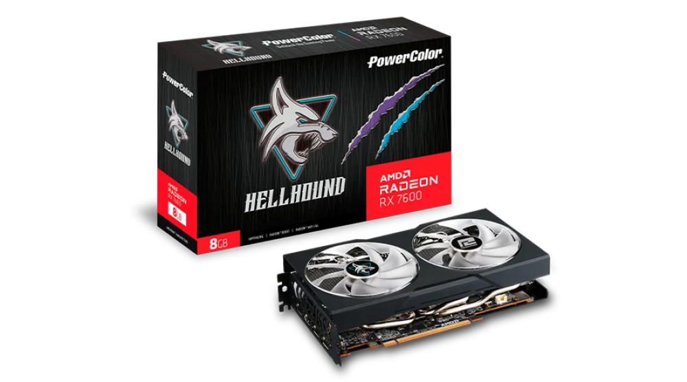 PowerColor Hellhoand Radeon RX 7600 8 GB