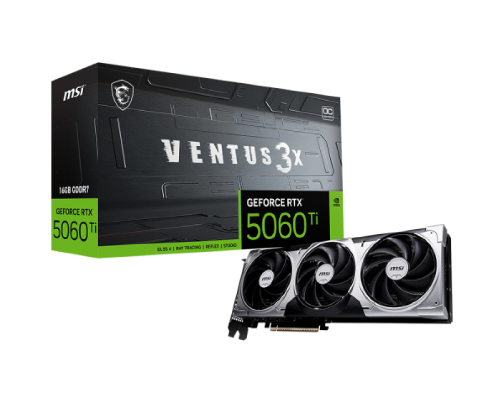 MSI RTX 5060 Ti 16G VENTUS 3X OC