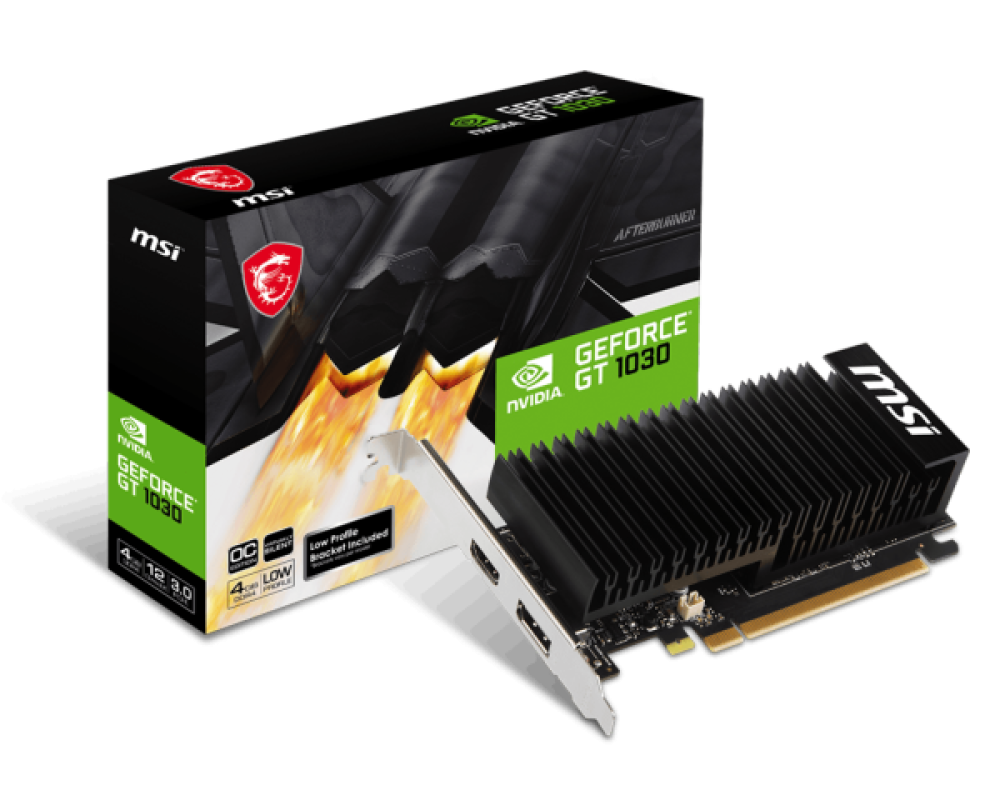 MSI GeForce GT 1030 4GHD4 LP OC