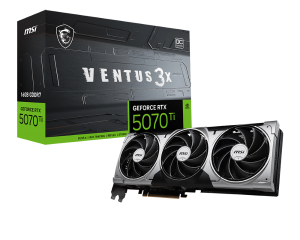 MSI RTX 5070 Ti 16G VENTUS 3X OC
