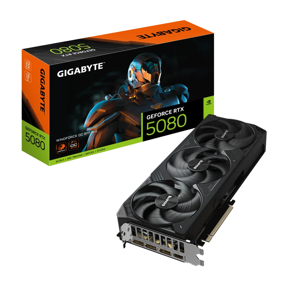 Gigabyte RTX 5080 WINDFORCE OC SFF 16 G