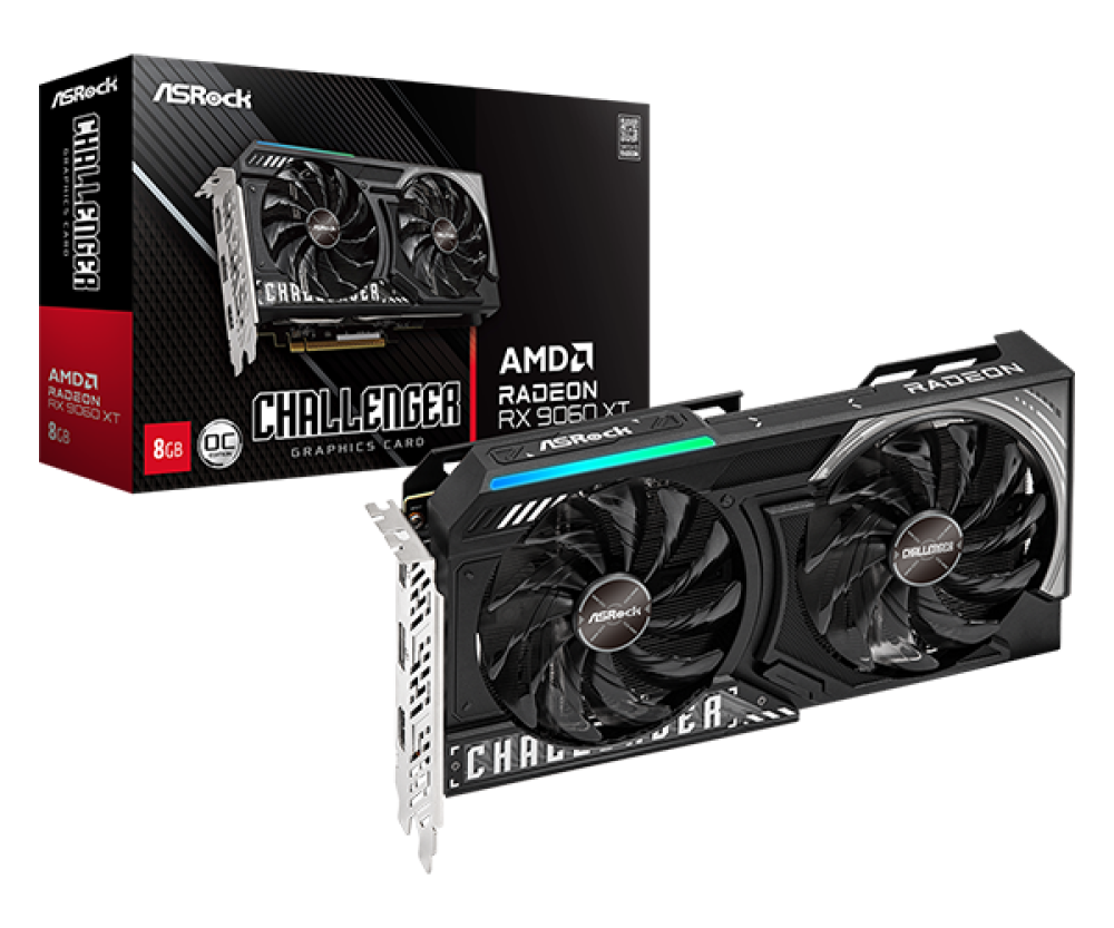 ASRock Radeon RX 9060 XT Challenger 8 GB