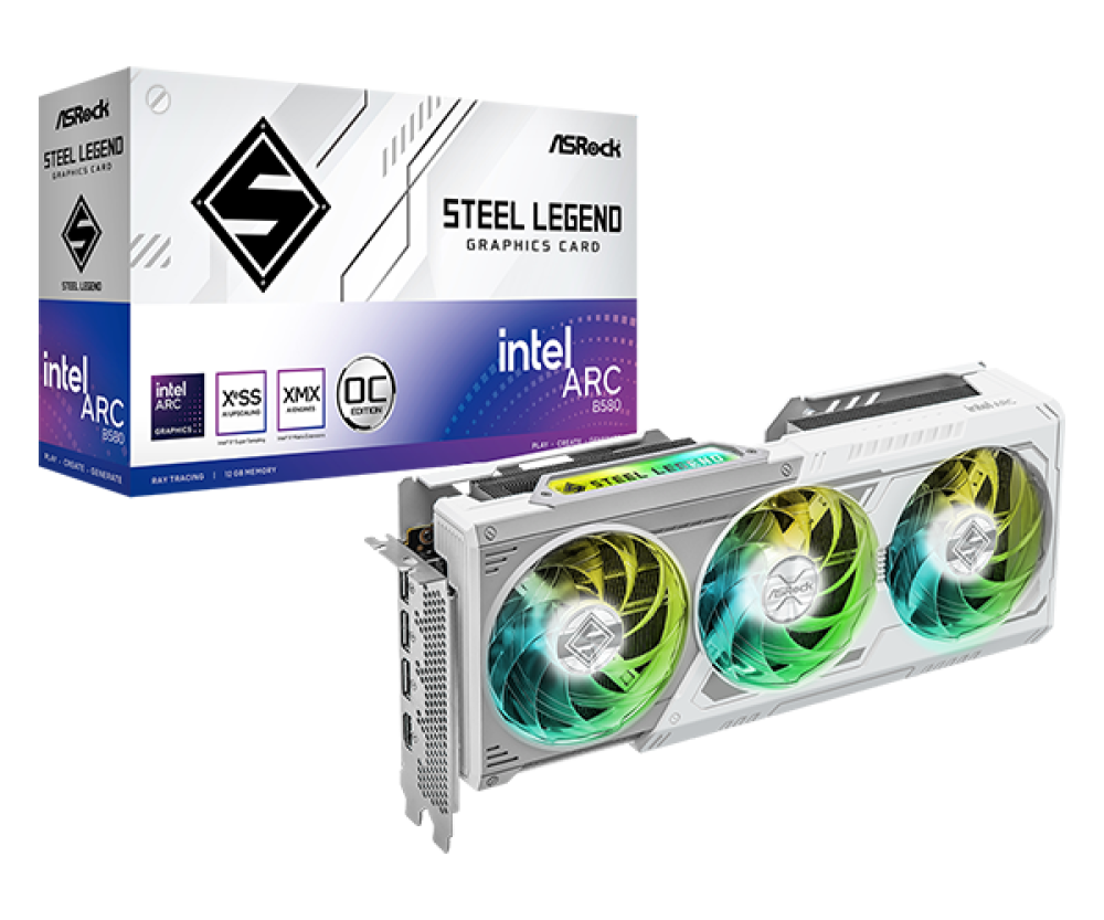 ASRock Intel Arc B580 Steel Legend 12 GB OC