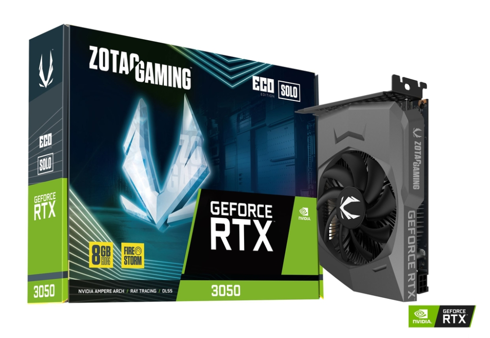 ZOTAC Geforce RTX 3050 Eco Solo 8 GB