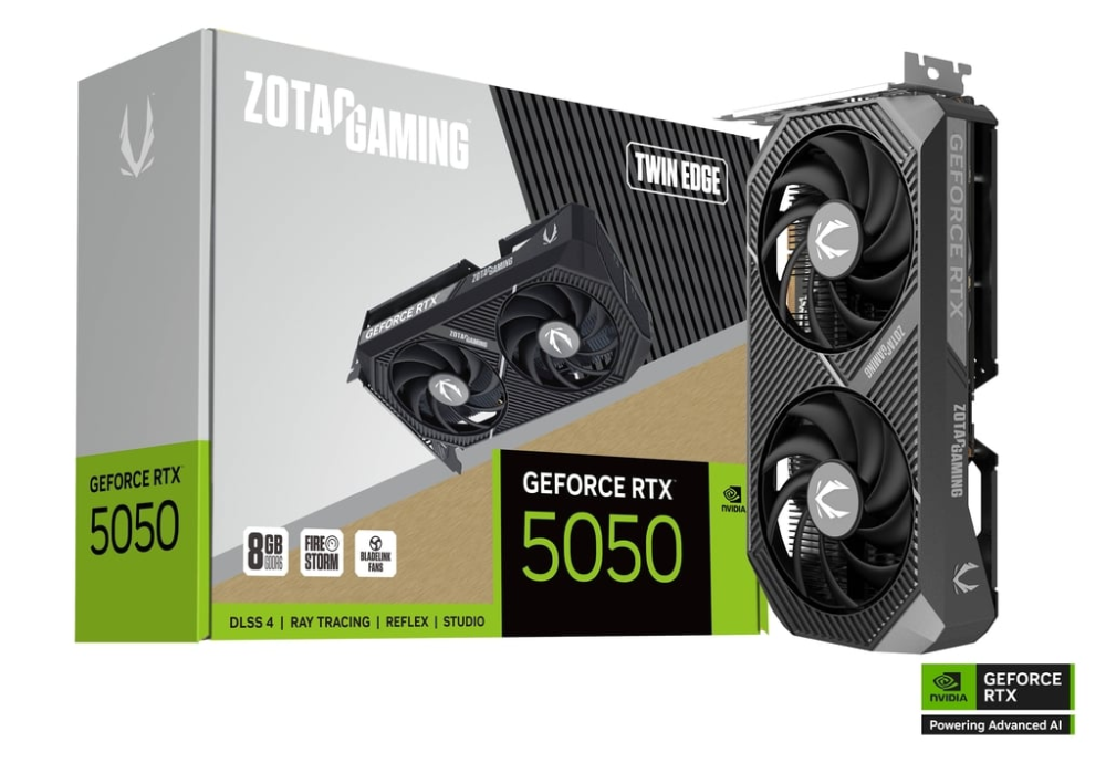 ZOTAC GAMING RTX 5050 Twin Edge 8GB