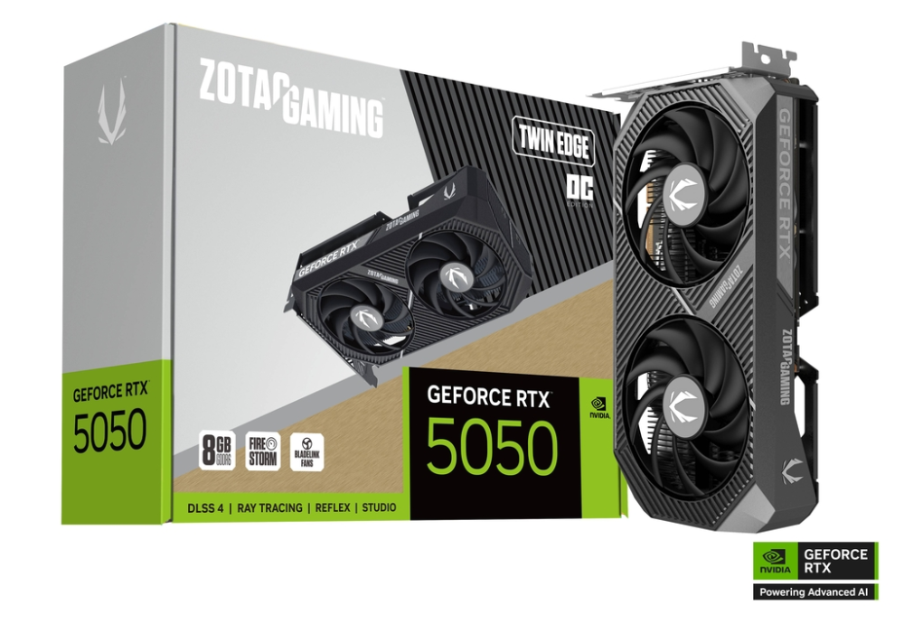 ZOTAC GAMING RTX 5050 Twin Edge OC 8GB