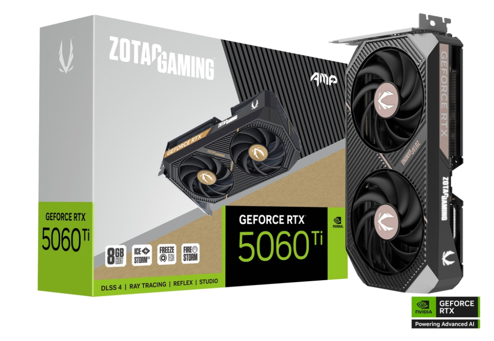 ZOTAC GAMING GeForce RTX 5060 Ti AMP 8 GB