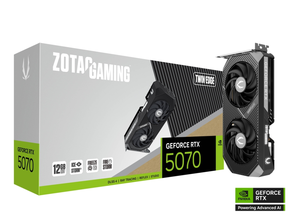 ZOTAC GAMING RTX 5070 Twin Edge 12 GB