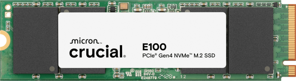 Crucial E100 PCIe 4.0 NVMe M.2 SSD, 1 TB