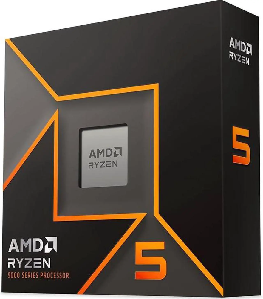 AMD Ryzen 5 9600X - Ryzen 5 9000 Series Granite Ridge (Zen 5) 6-Core 3.9 GHz - Socket AM5 65W - Radeon Graphics Processor - 100-100001405WOF