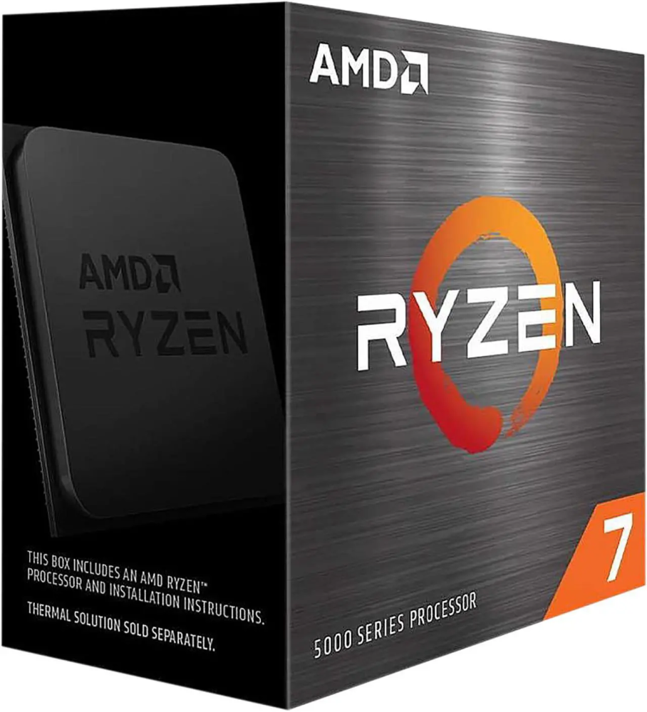 AMD Ryzen 7 5700X - Ryzen 7 5000 Series Vermeer (Zen 3) 8-Core 3.4 GHz Socket AM4 65W None Integrated Graphics Desktop CPU Processor - 100-100000926WOF