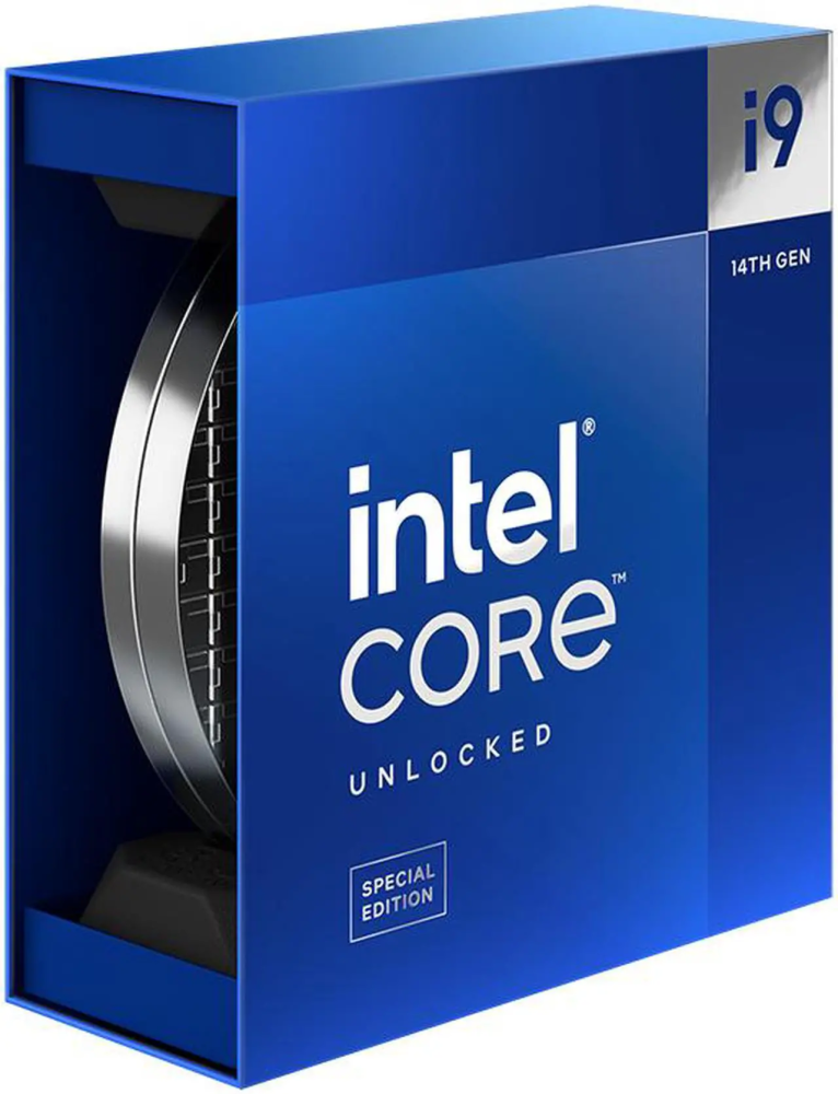 Intel Core i9-14900KS - Core i9 14th Gen Raptor Lake 24-Core (8P+16E) Performance-core 3.2 GHz, Efficient-core 2.4 GHz LGA 1700 150W Intel UHD Graphics 770 Desktop CPU (Retail Box) - Featured Image