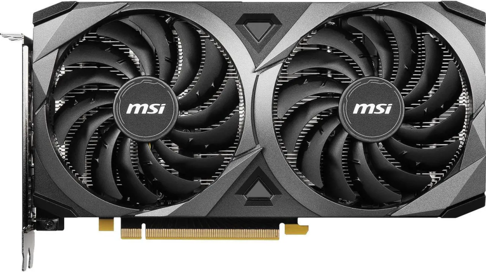 MSI Ventus GeForce RTX 3060 12GB GDDR6 PCI Express 4.0 Graphics Card RTX 3060 Ventus 2X 12G OC