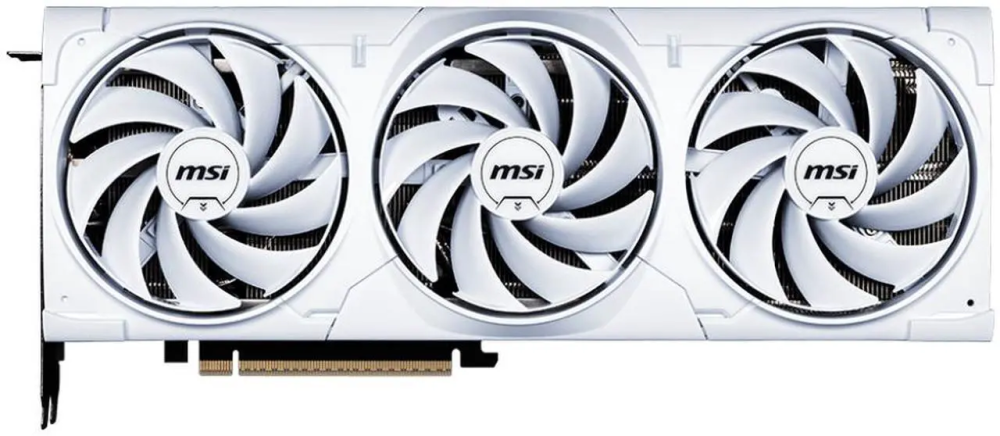 MSI Ventus GeForce RTX 5080 16GB GDDR7 PCI Express 5.0 Graphics Card RTX 5080 16G VENTUS 3X OC WHITE
