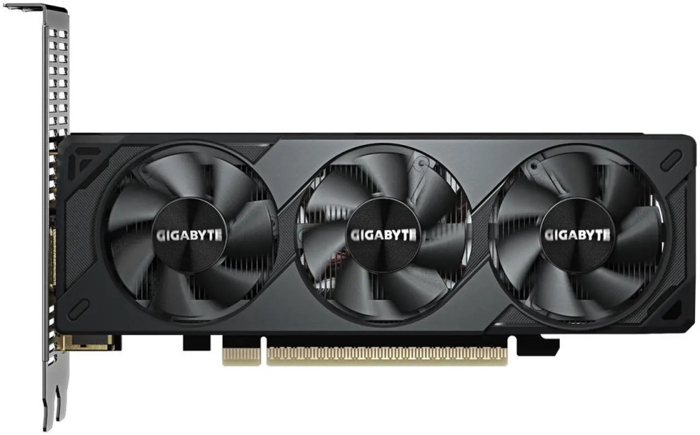 GIGABYTE Low Profile GeForce RTX 5050 8GB GDDR6 PCI Express 5.0 x8 Low Profile Graphics Card GV-N5050OC-8GL