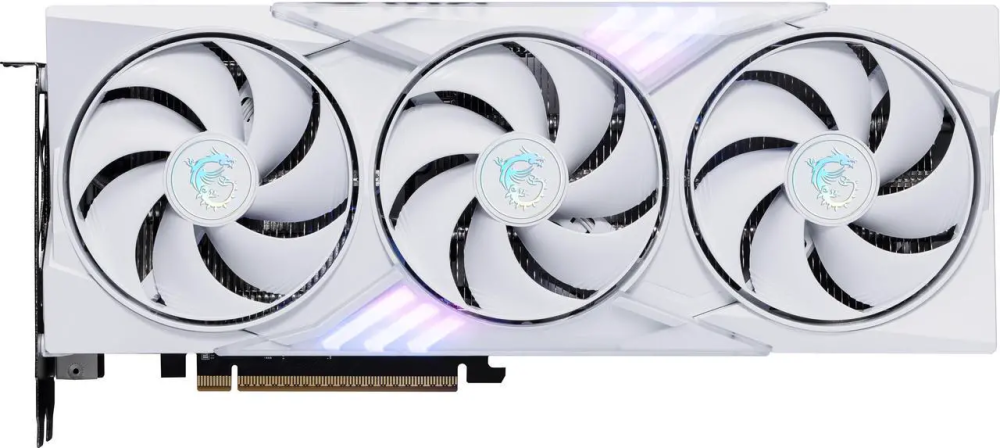 MSI Gaming GeForce RTX 5060 8GB GDDR7 PCI Express 5.0 x 16 (use x8) Graphics Card RTX 5060 8G GAMING TRIO OC WHITE