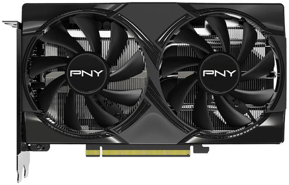 PNY DUAL FAN GeForce RTX 5060 8GB GDDR7 PCI Express 5.0 x8 ATX Graphics Card RTX 5060 Overclocked Dual Fan GPU
