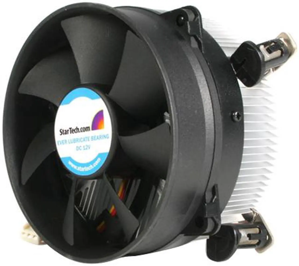 StarTech.com 95mm Socket T 775 CPU Cooler Fan with Heatsink Cooling FAN775E (Black) - Featured Image